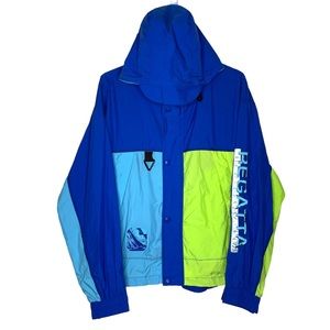 Vintage REGATTA Sport Colorblock Windbreaker Hooded Jacket - Sz M